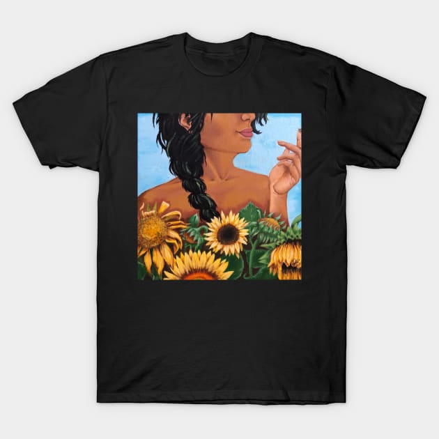 Listens to Flower Boy Once T-Shirt by GabriellaJulietaArt